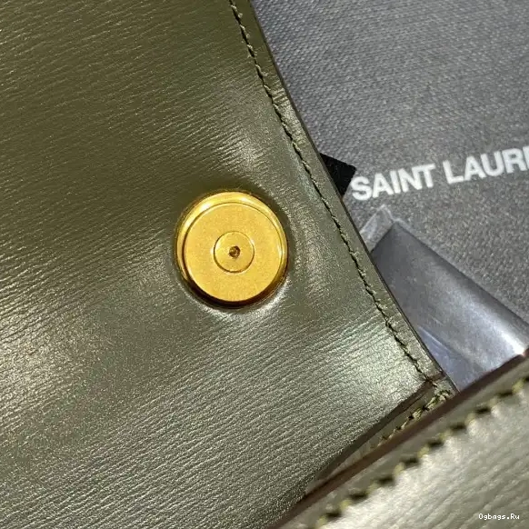 SMOOTH CARRE IN SATCHEL LEATHER LOULOU YSL 0610